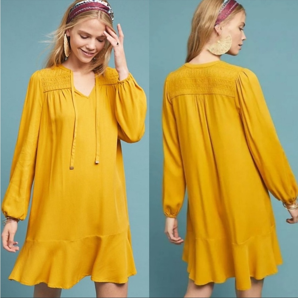 Anthro Maeve Ragonda Tunic Dress